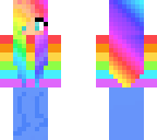 rainbow girl
