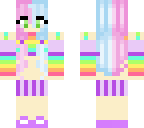 rainbow girl