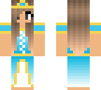 blue dress princess