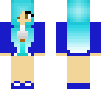 blue girl