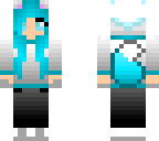 blue wolf girl