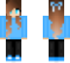 cue sky blue girl