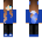 cute dark blue wolf