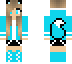 cute girl cat light blue