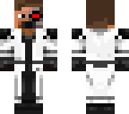 cyborg scientist edited brown hair