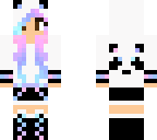 galaxy panda girl