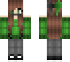 green girl