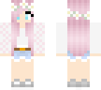 pink haired girl