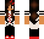red black and white