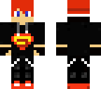 super boy with red hair