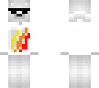 white fire hoodie polarbear