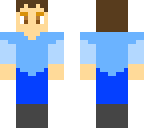 blue clothes guy