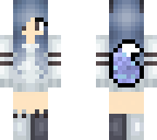 blue wolf girl