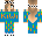 chin face girl 2 skin pjamas carrot kiwi