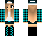 edited plaid girl