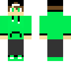 green smooth hoodie