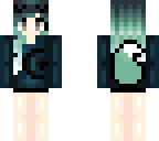 mythical blue wolf girl