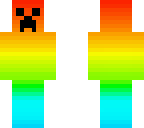 rainbow gradient creeper