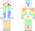 rainbow unicorn girl edit