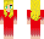 red dressed girl