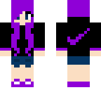 violet nike girl