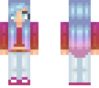 cute casual ombre girl