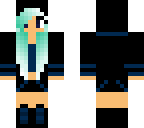 dark hoodie girl