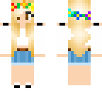 girl with flowers