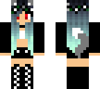 goth cat girl edit 