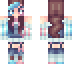 pink and blue