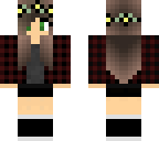 plaid flower crown edit