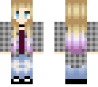 plaid girl edit