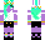 purple alien bunny