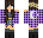 purple flannel
