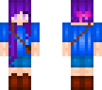 purple hair