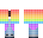 rainbow plaid base