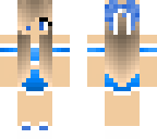 blue cheerleader
