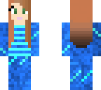 blue girl