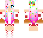 cake with sprinkles girl