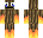 crying tree on fire