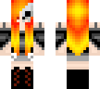 fire skull