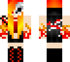 fire skull