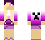 purple hoodie girl