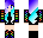 rainbow girl