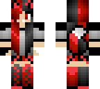 red and black wolf