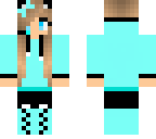 turquoise girl