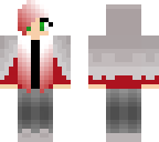 winter girl red