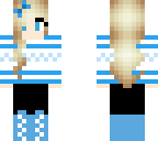 another blue sweater girl