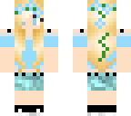 blue girl