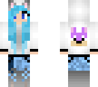 blue girl